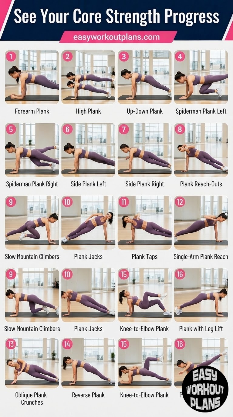 See Your Core Strength Progress