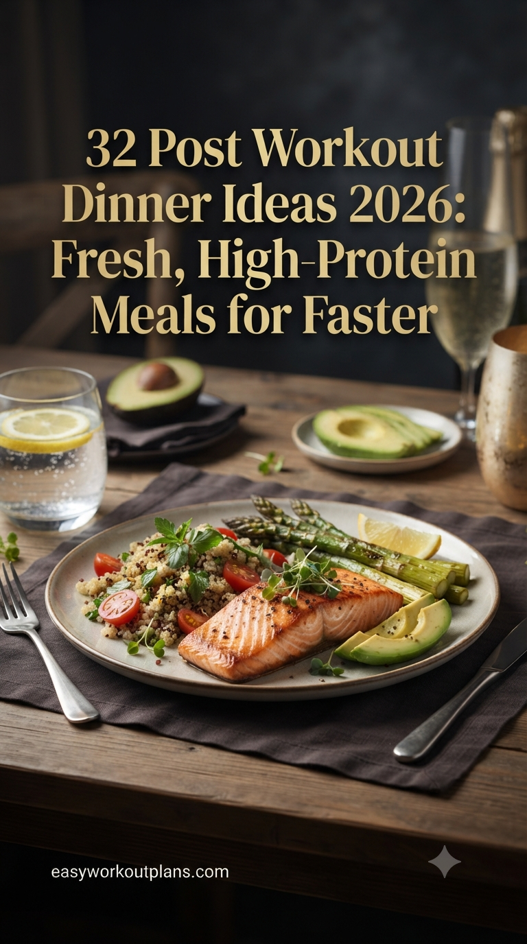 32 Post Workout Dinner Ideas 2026: Fresh, High-Protein Meals for Faster Recovery