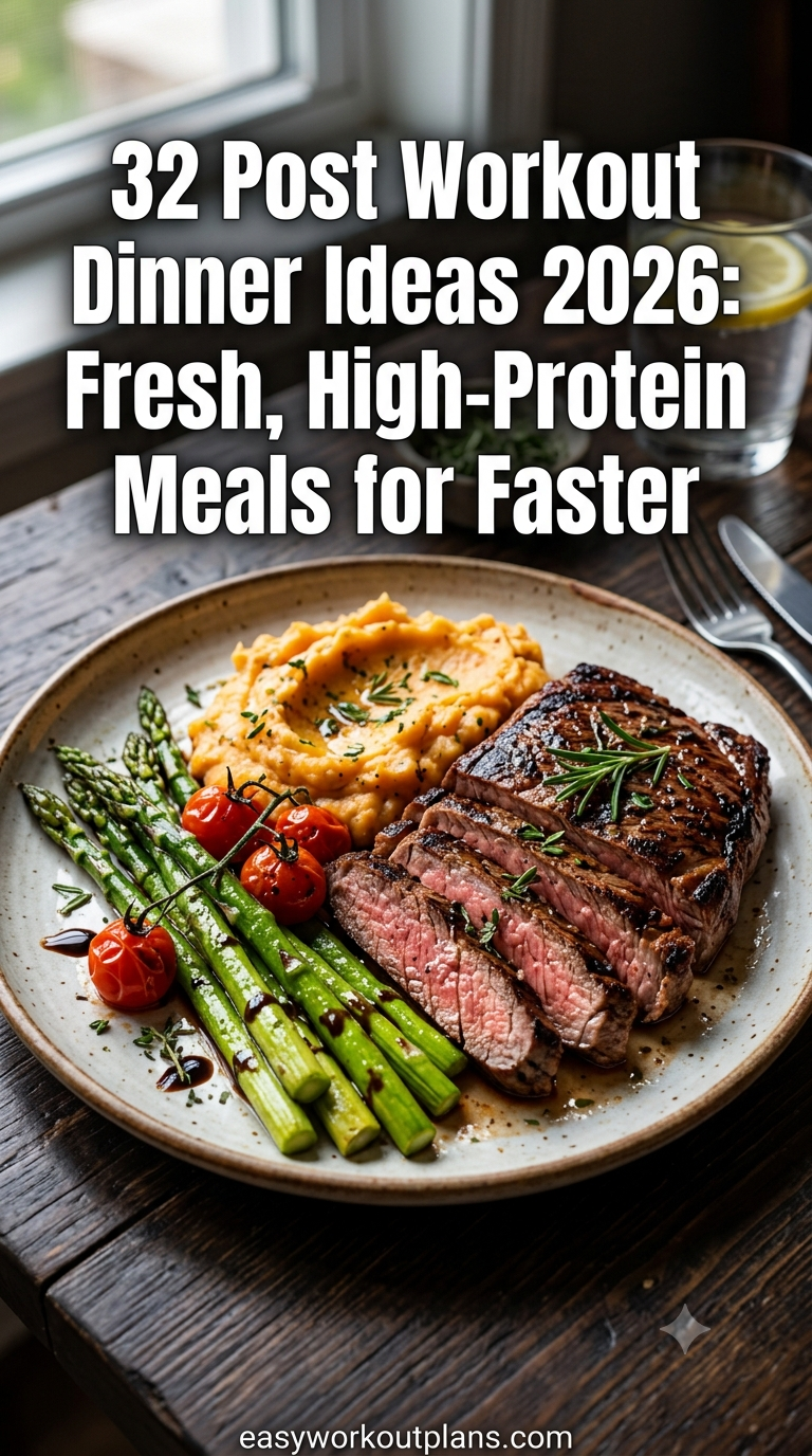 32 Post Workout Dinner Ideas 2026: Fresh, High-Protein Meals for Faster Recovery