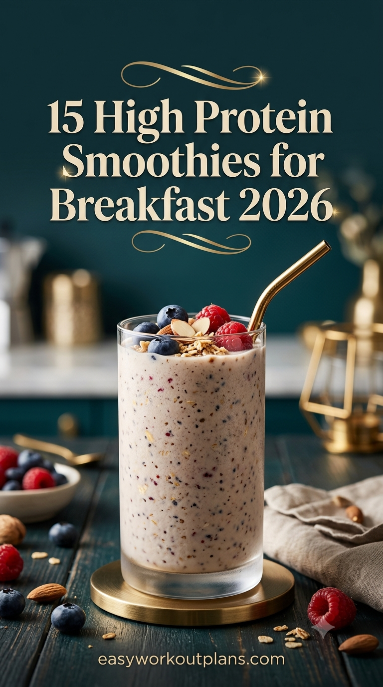15 High Protein Smoothies for Breakfast 2026
