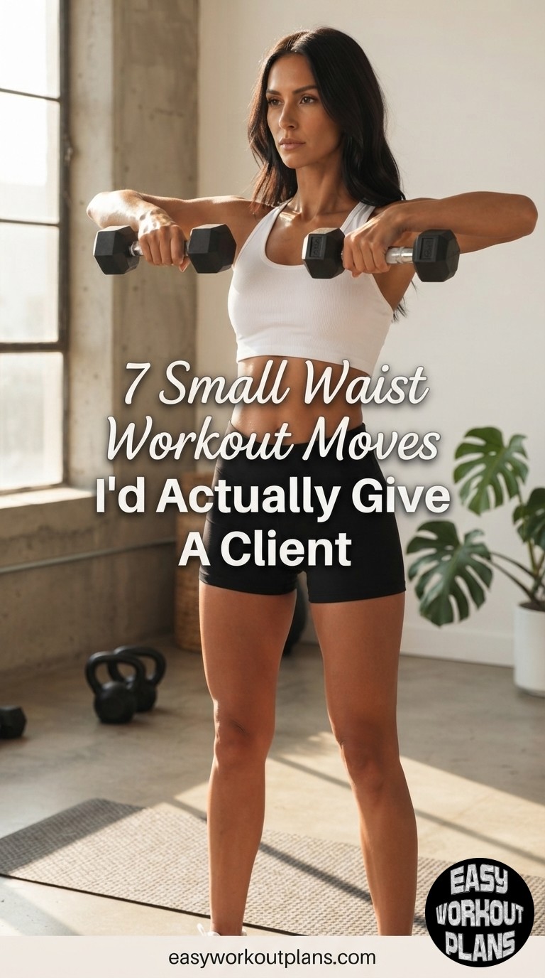 7 Small Waist Workout Moves I'd Actually Give A Client