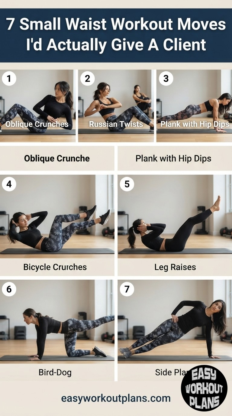 7 Small Waist Workout Moves I'd Actually Give A Client