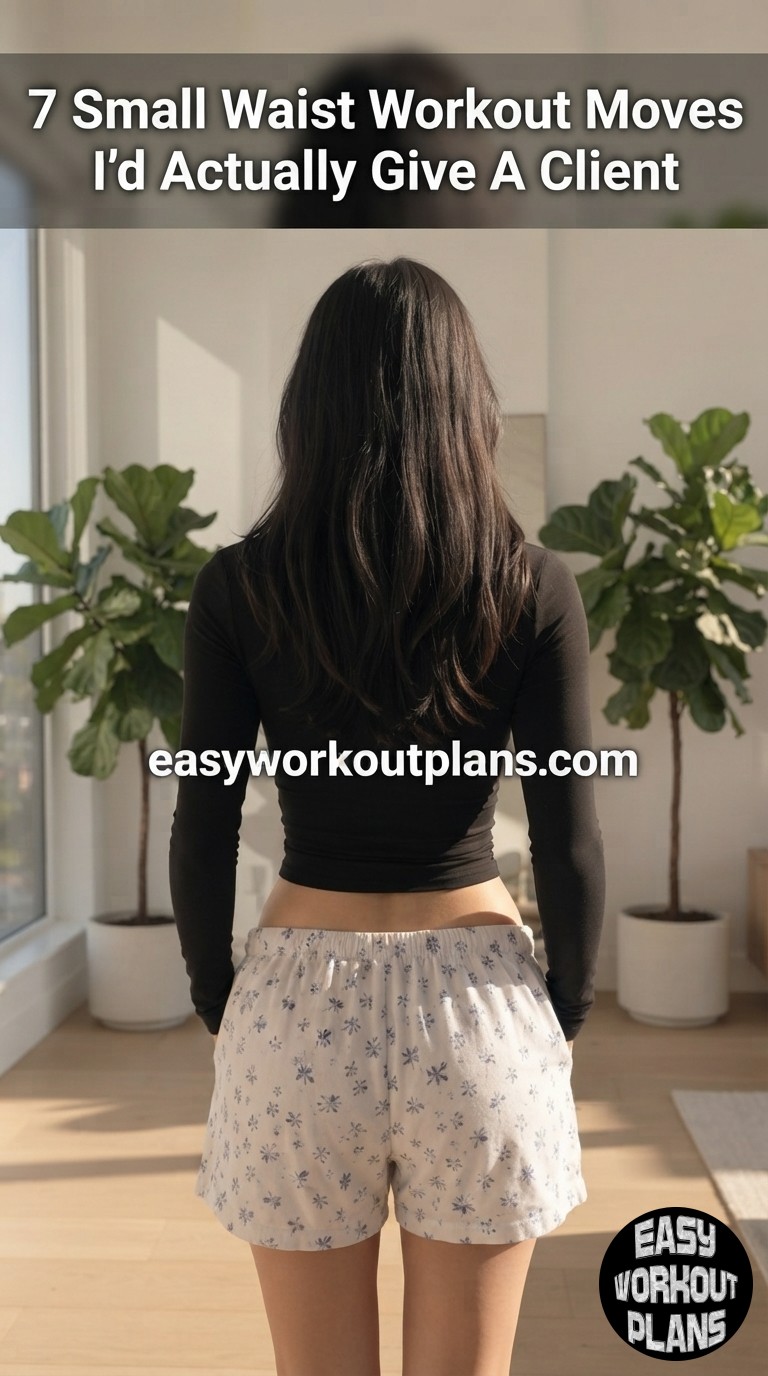 7 Small Waist Workout Moves I'd Actually Give A Client