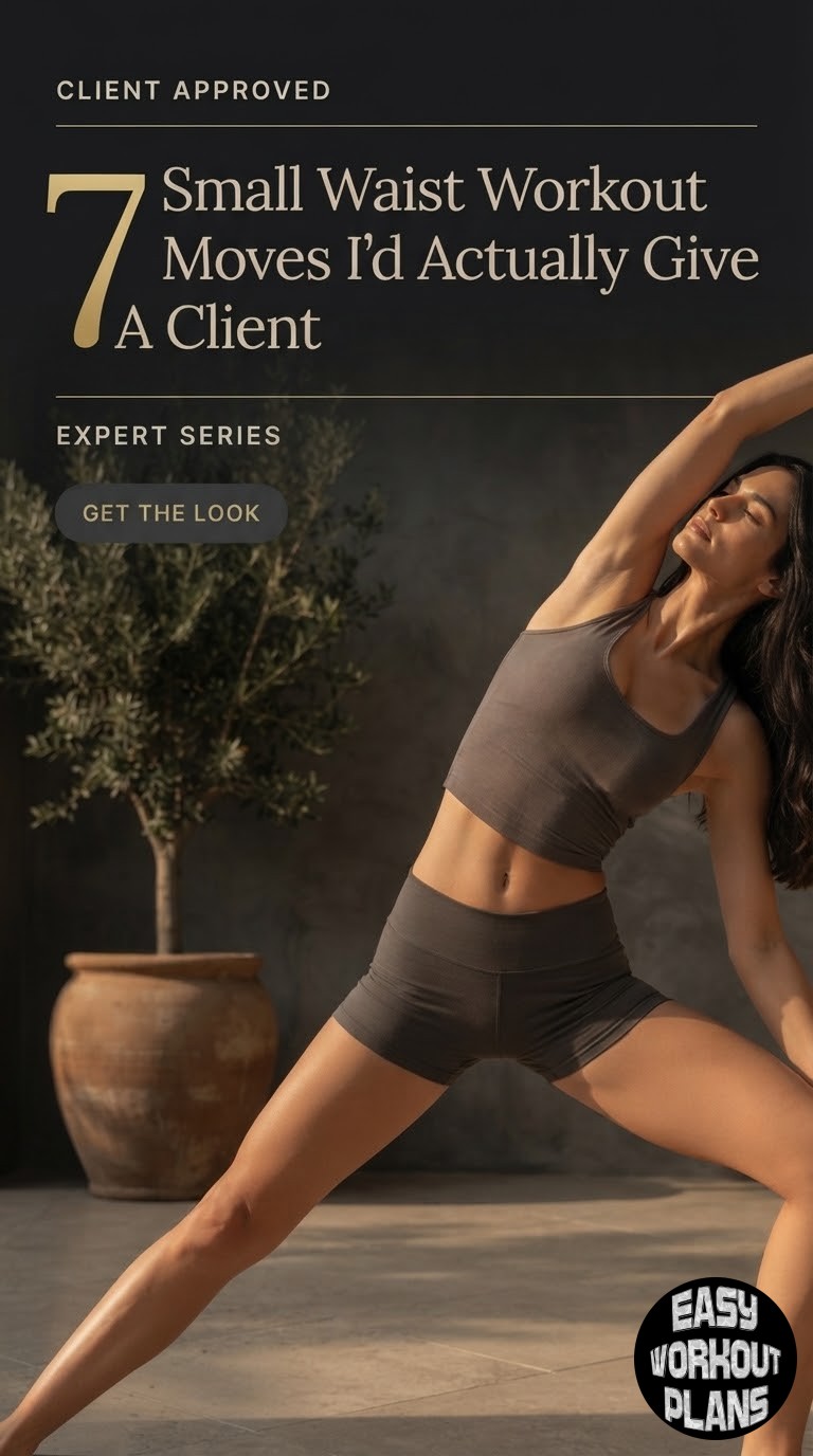 7 Small Waist Workout Moves I'd Actually Give A Client