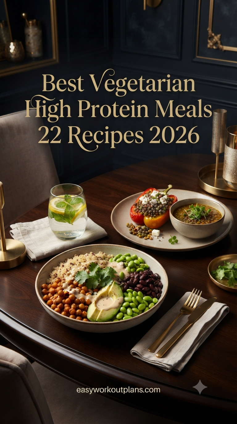 Best Vegetarian High Protein Meals 22 Recipes 2026