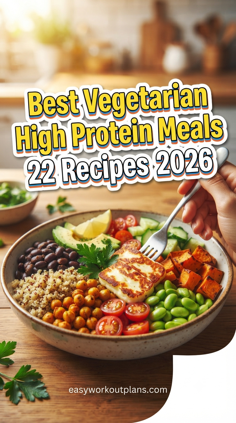 Best Vegetarian High Protein Meals 22 Recipes 2026