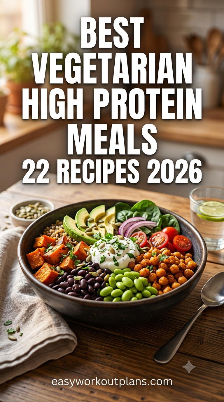 Best Vegetarian High Protein Meals 22 Recipes 2026