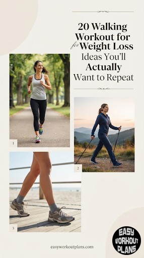 20 Walking Workout for Weight Loss Ideas You’ll Actually Want to Repeat