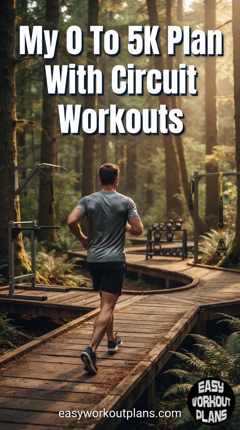 My 0 To 5K Plan With Circuit Workouts