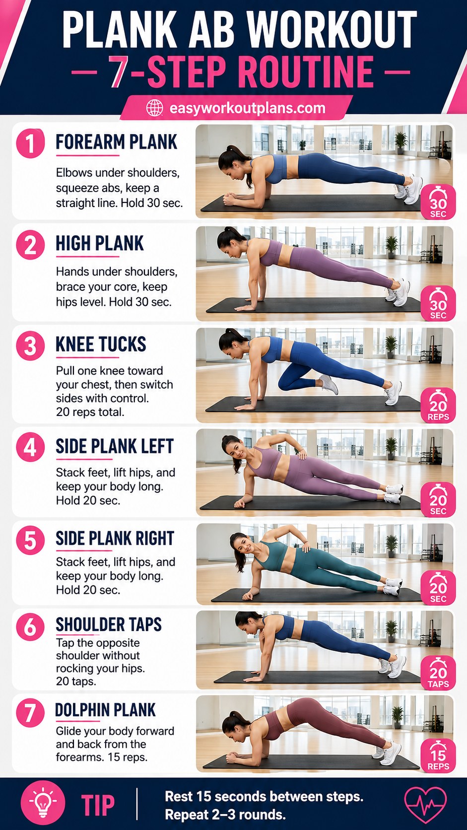 4 Plank Ab Workout Routines To Build Real Core Strength