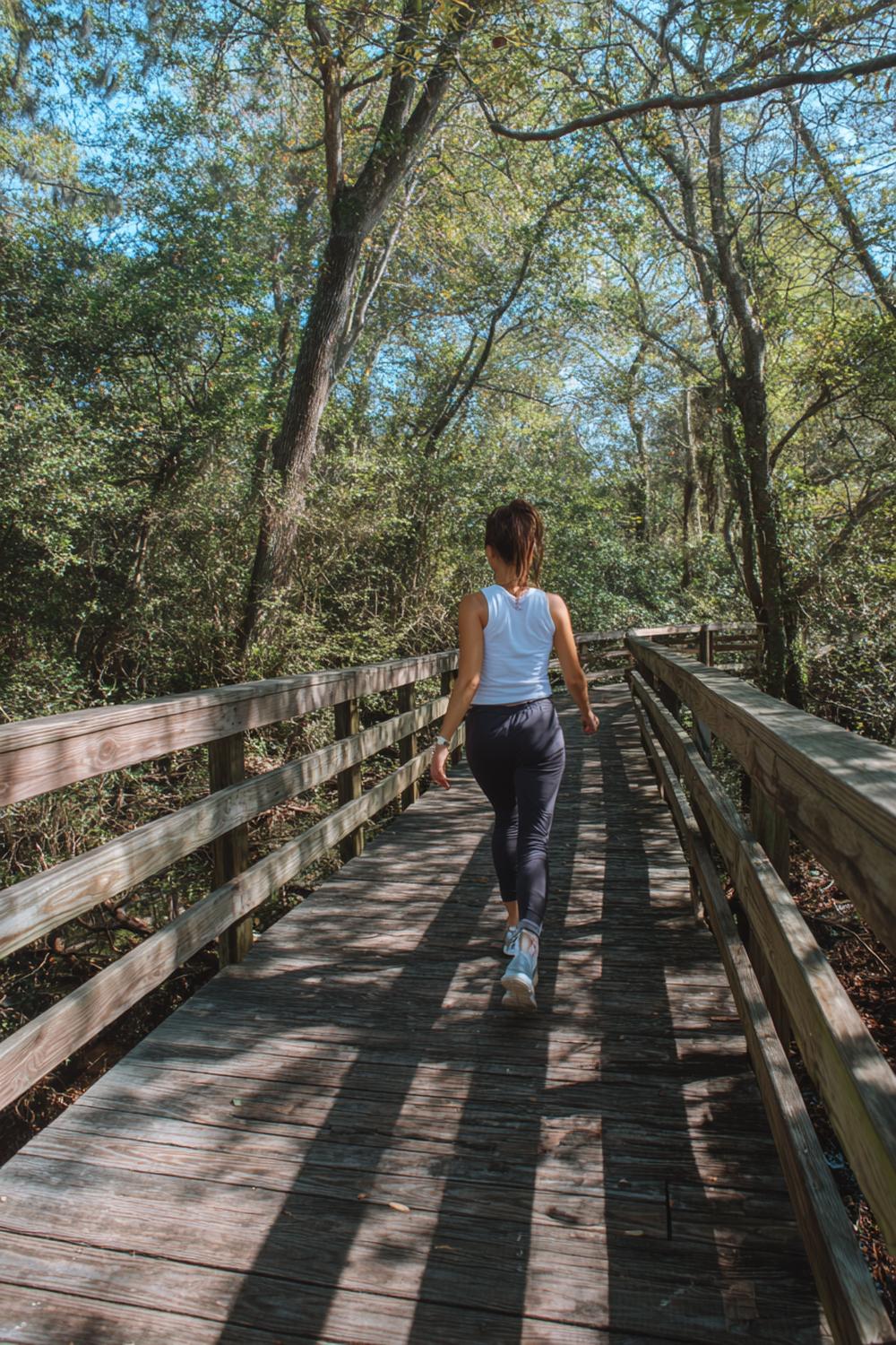 12. Nature Boardwalk Cadence Walking Workout for Weight Loss