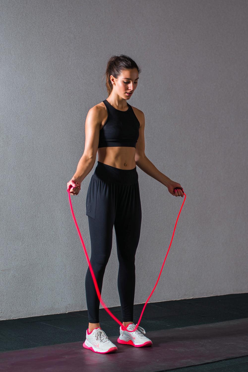 10. Weight Loss Workout Plan for Jump Rope Intervals with a Smooth Mat and Quiet Sneakers