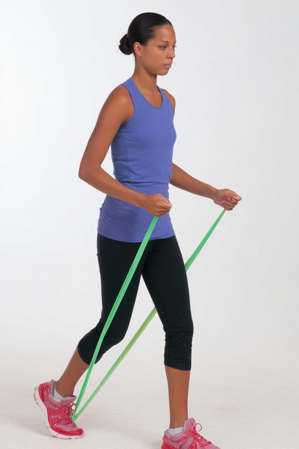 5. Weight Loss Workout Plan for Resistance-Band Glute and Core Sets on a Yoga Mat