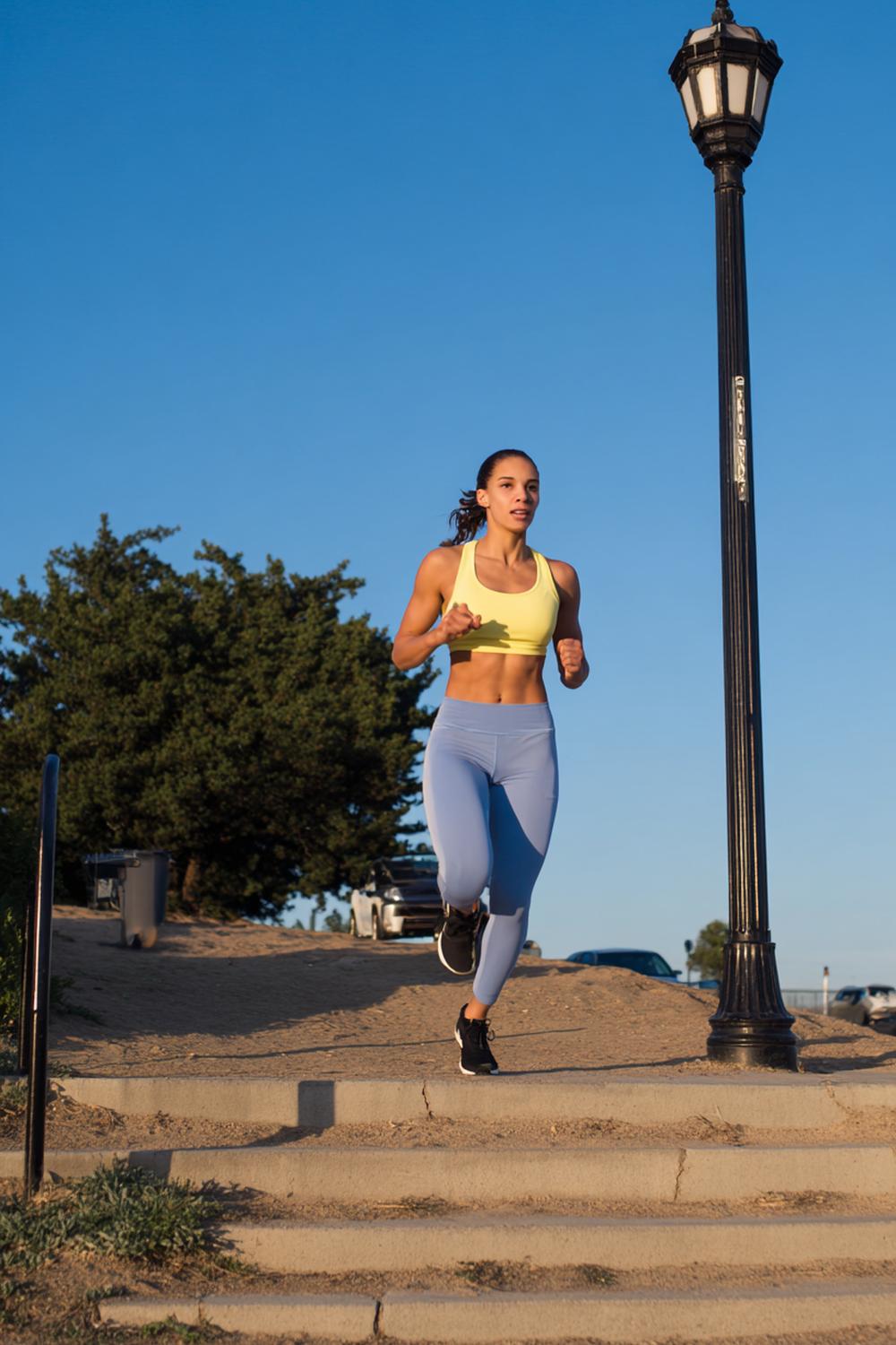 7. Weight Loss Workout Plan for Outdoor Hill Sprints with a Marked Lamppost Finish Line
