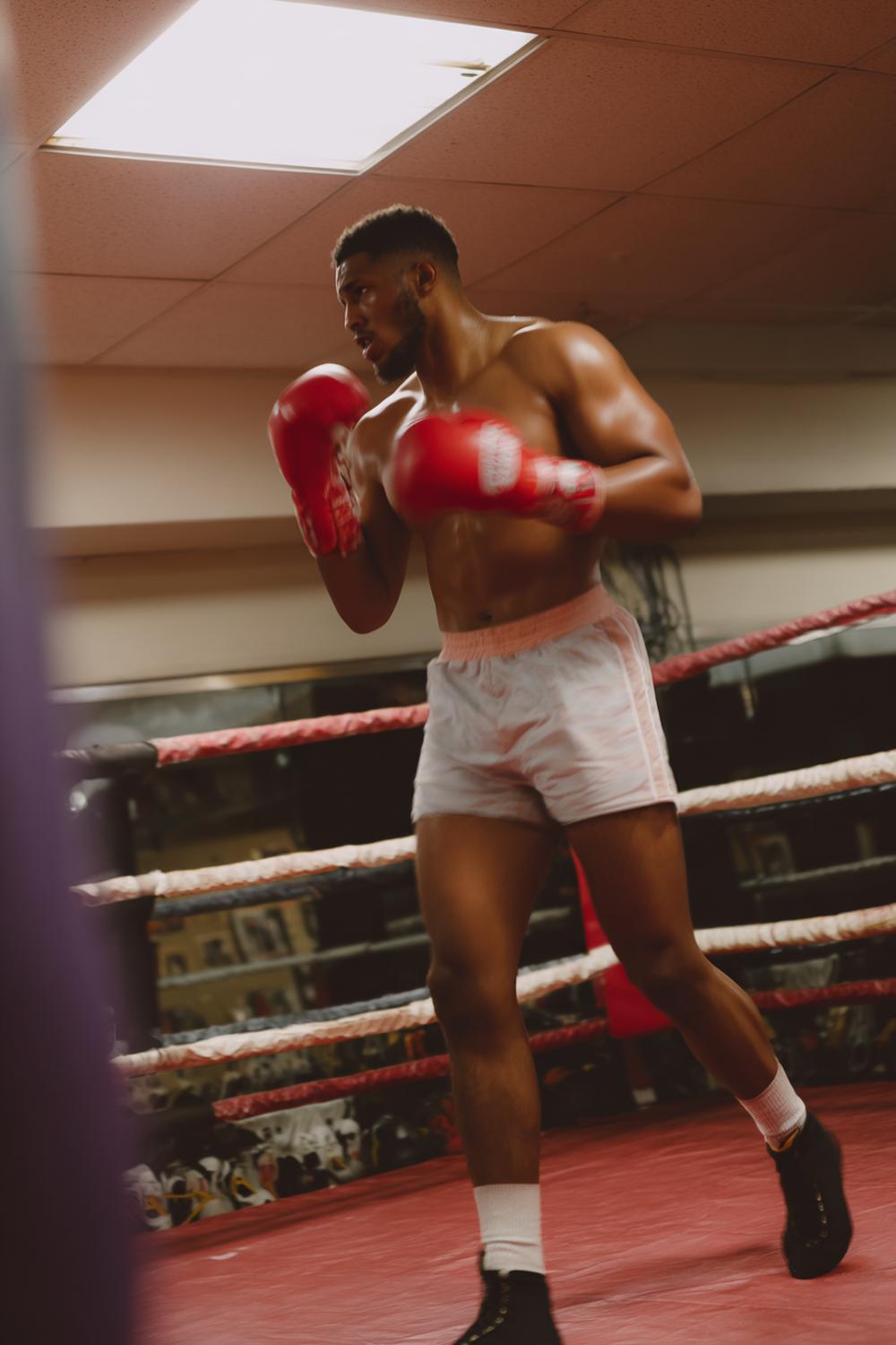 8. Weight Loss Workout Plan for Low-Impact Boxing Rounds with Hand Wraps and a Mirror Check